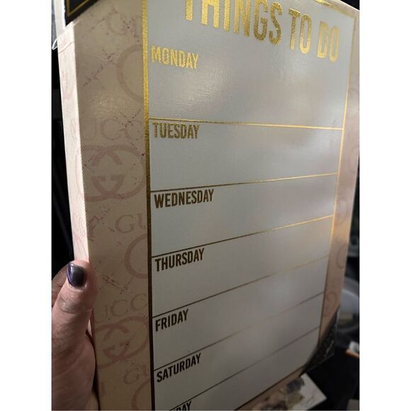 Oliver gal gucci GC dry erase glam office wall board plaque notes - Picture 3 of 5